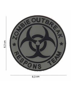 Patch PVC 3D Para Médicale PVC 3D ZOMBIE OUTBREAK RESPONS TEAM
