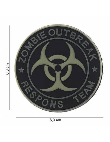 Patch PVC 3D ZOMBIE OUTBREAK RESPONS TEAM