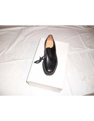 Chaussure basse en cuir noir