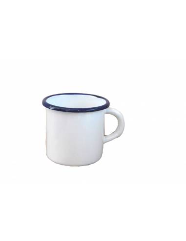 mug glazed white