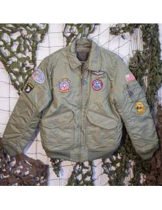 Blouson Top Gun Enfant noir 2