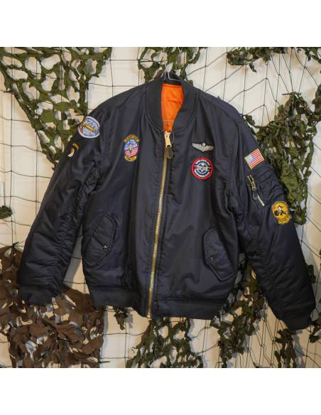 Top Gun Child Bombers blue