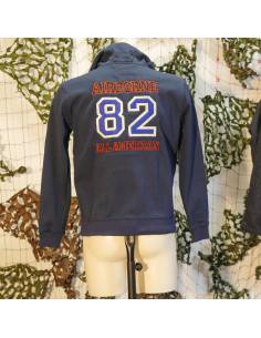 Blue Paratrooper Hoodie 82nd airborne 2