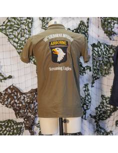 Polo Kaki 101e Airborne “Screaming Eagles” modèle 1