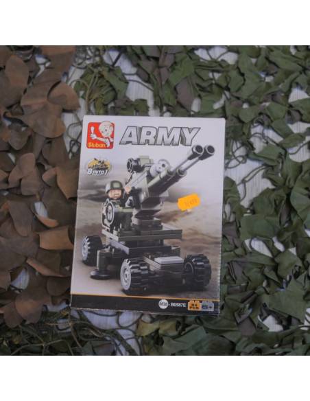 Sluban Army Artillery 8 in 1 Toy