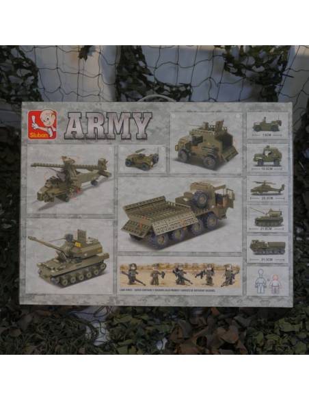 Sluban Army Toy Set Military Vehicles