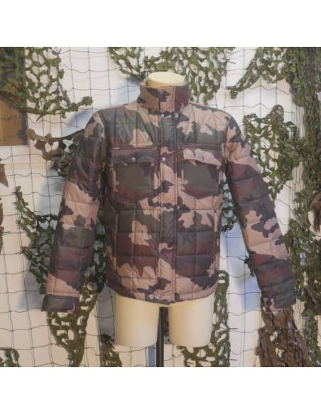 Camo quilted jacket