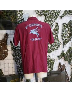 Paratrooper 6th Airborne polo shirt (model 2) 2
