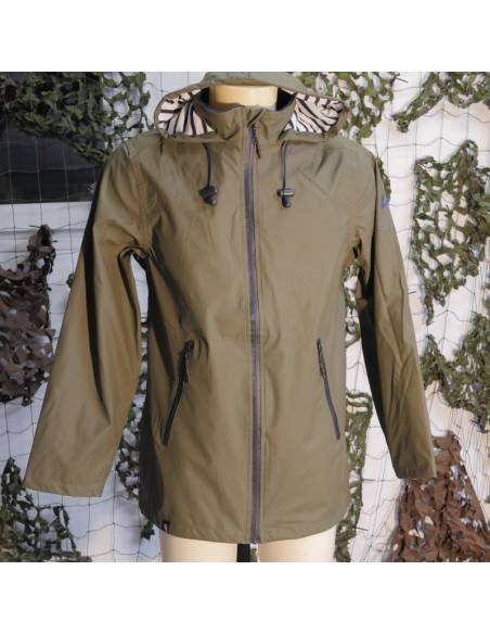 Breizh Ocean Raincoat Khaki Green