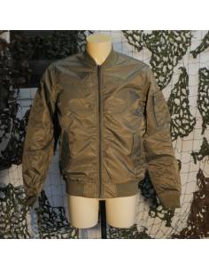 Harrington x Schott MA1 Airforce Limited Edition Jacket green