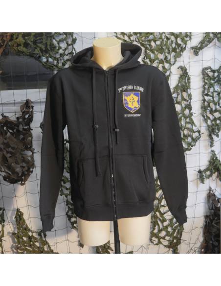 Paratrooper Hoody 2nd Armoured Division black