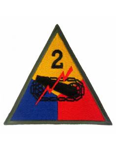 Écusson 2e Armored Division (Hell on wheels)