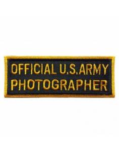 Écusson Official U.S. Army Photographer