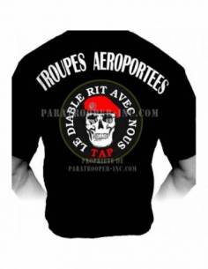 Paratrooper T-Shirt TAP ‘The devil is laughing with us’