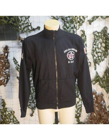 Paratrooper D-Day Military Sweat Shirt black