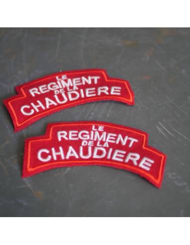 Canadian Army Chaudière Regiment Badge (set of 2)