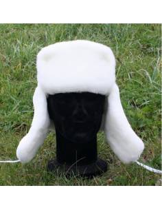 Fur Hat White Russian 2